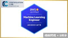 【本番模試 5回分(325問)】AWS認定Machine Learning Engineer 試験 本番模試【最新】